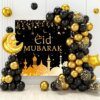 Ballons de Décoration de Fond pour Ramadan Kareem et Eid Mubarak