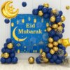 Ballons de Décoration de Fond pour Ramadan Kareem et Eid Mubarak