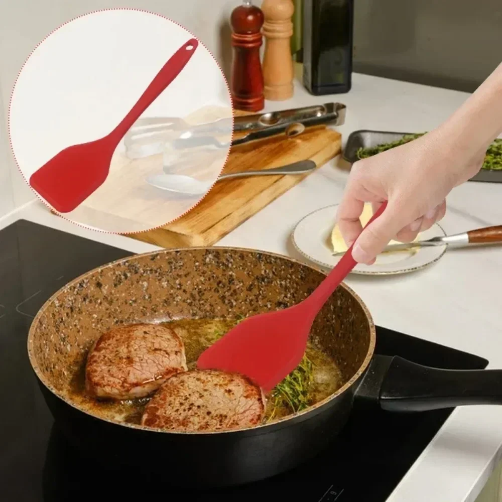 Spatule antiadhésive en Silicone, pelle Dense, FishOmelette frit, outils de cuisine