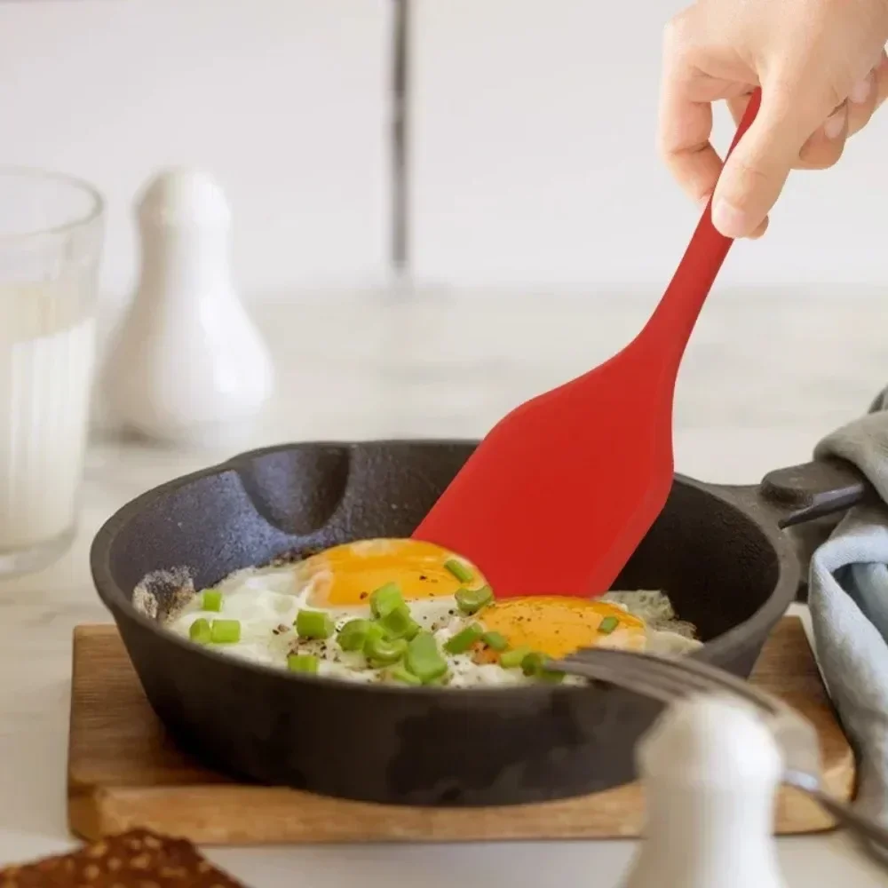 Spatule antiadhésive en Silicone, pelle Dense, FishOmelette frit, outils de cuisine