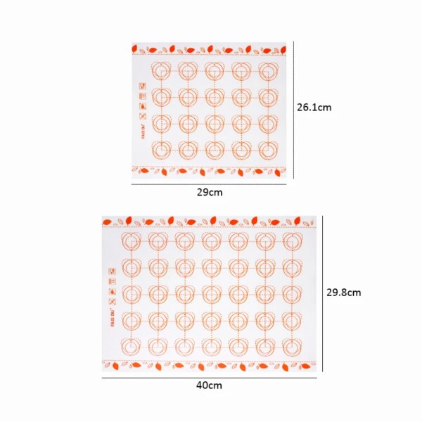 Tapis de cuisson en Silicone Antiadhésif