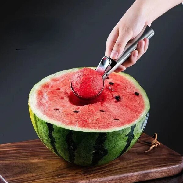 Cuillère à Glace Multifonction – Double Usage en Acier Inoxydable