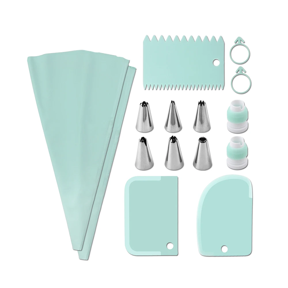 green 15pcs