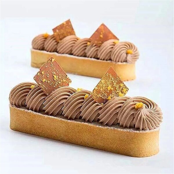 Anneaux à Tarte Ovales en Acier Inoxydable