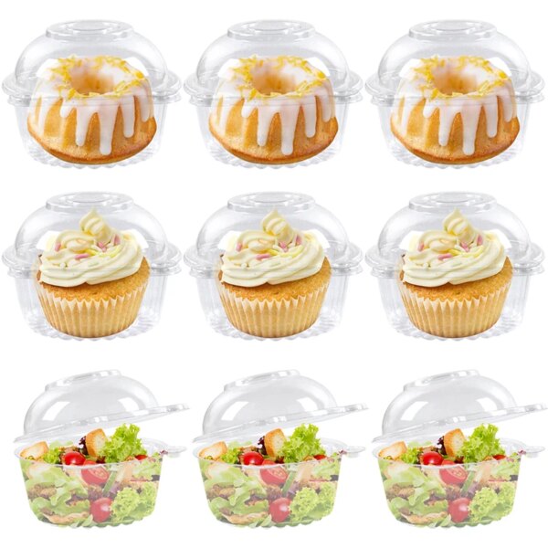 1512-jgrfzt.jpg Boîte d’Emballage Transparente pour Gâteaux – Lot de 10, 30 ou 50 pièces