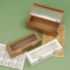 Boîtes d'Emballage en Papier Kraft avec Fenêtre Transparente