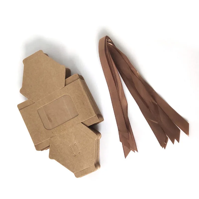 Boîtes à bonbons et biscuits multi-tailles, 12 pièces, boîte-cadeau de bonbons, boîte d'emballage en papier Kraft, sac cadeau de mariage, emballage fait à la main, savon au chocolat
