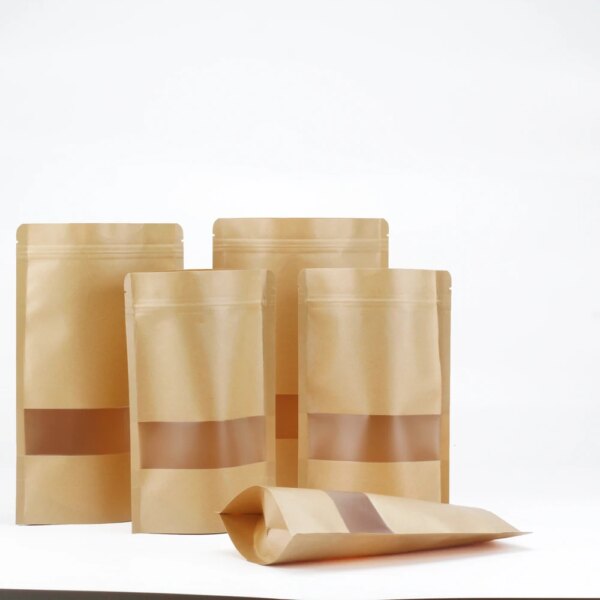 Sacs d'Emballage à Fermeture éclair – Lot de 100 pièces