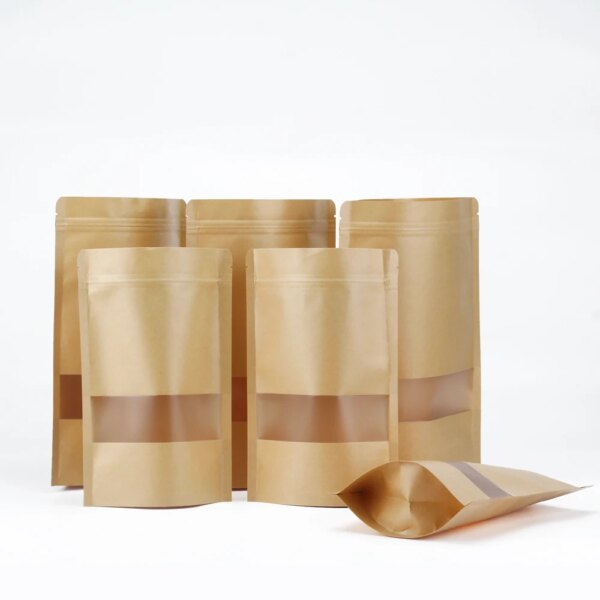 Sacs d'Emballage à Fermeture éclair – Lot de 100 pièces
