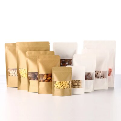 Sacs d'Emballage à Fermeture éclair – Lot de 100 pièces