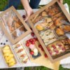 Boîtes en Papier Kraft Jetables avec Fenêtre | Emballages pour Pique-Nique, Pizza, Sandwich