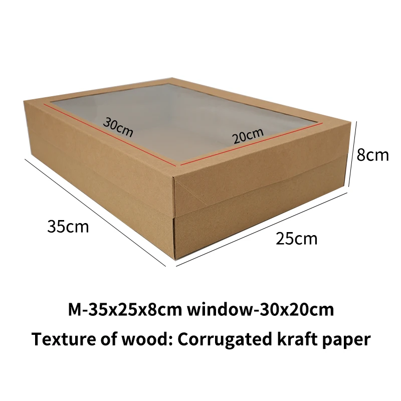 M Kraft paper box