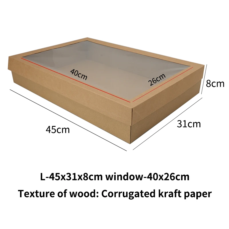 L Kraft paper box