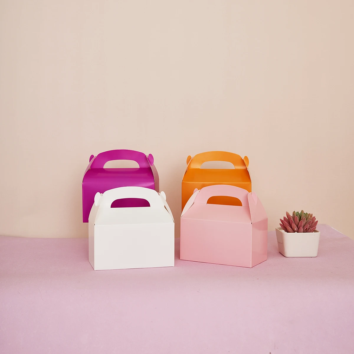 Boîte à gâteaux de noël à main, boîte d'emballage cadeau, fournitures d'emballage de pâtisserie de fête, fournitures de vacances