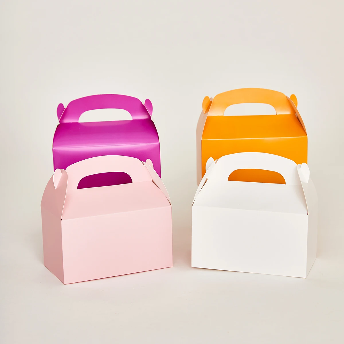 Boîte à gâteaux de noël à main, boîte d'emballage cadeau, fournitures d'emballage de pâtisserie de fête, fournitures de vacances