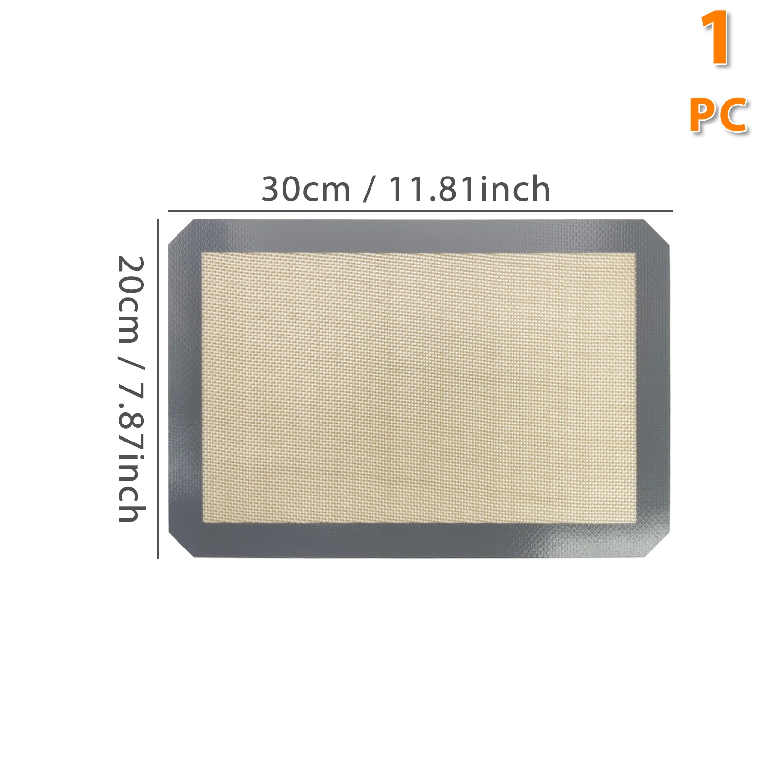 1pc Grey30x20