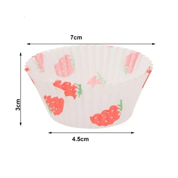 Caissettes à Cupcakes en Papier – Pour Muffins, Cupcakes et Petits Gâteaux