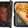 Papier Antiadhésif Rectangulaire pour Friteuse à Air (AirFryer)