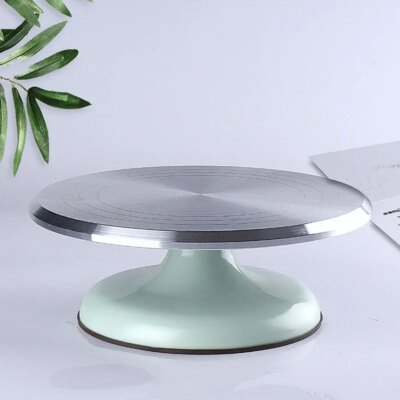 Plateau Tournant pour Gâteau en Aluminium