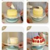 Plateau Tournant pour Gâteau en Aluminium