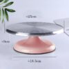 Plateau Tournant pour Gâteau en Aluminium