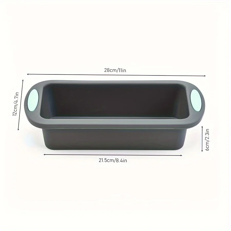 Moule rectangulaire en Silicone pour Pot à pain grillé, plateau à gâteaux, carré résistant à la chaleur, moule de cuisson de gâteaux, outil de pâtisserie antiadhésif