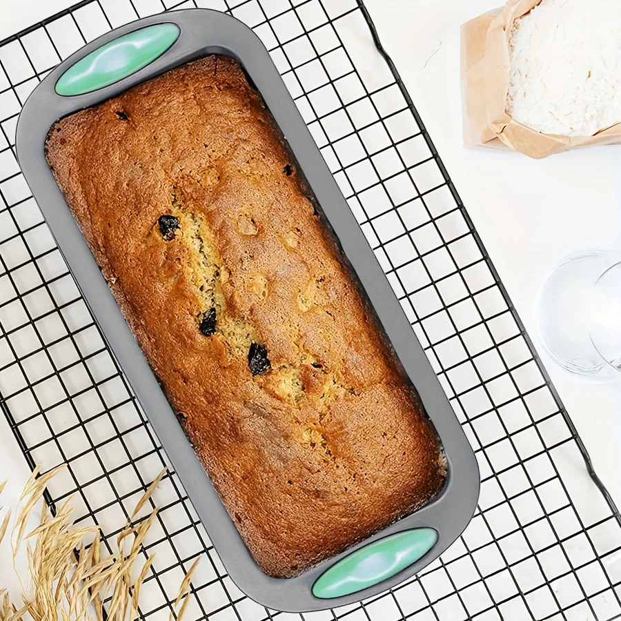 Moule rectangulaire en Silicone pour Pot à pain grillé, plateau à gâteaux, carré résistant à la chaleur, moule de cuisson de gâteaux, outil de pâtisserie antiadhésif