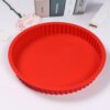 Moule à Gâteau Rond en Silicone 25cm