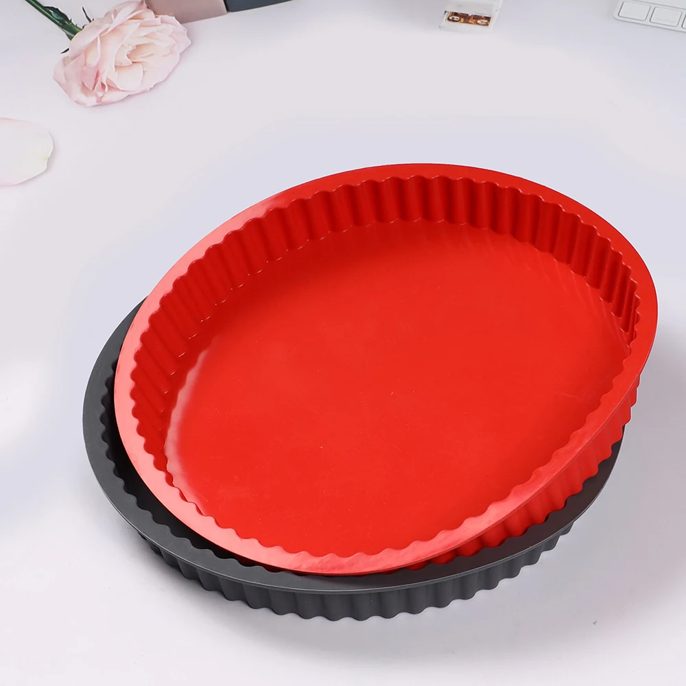 Moule à gâteau rond en Silicone, couche Pastel de 10 pouces, Mousse, outils de cuisson ronds pour gâteaux, formes de cuisson