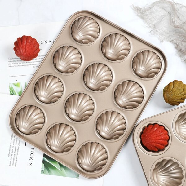463-o4nuut.jpg Moule à Madeleines en Acier au Carbone