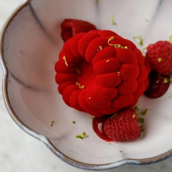 Moule en Silicone pour Mousse en forme de Framboise