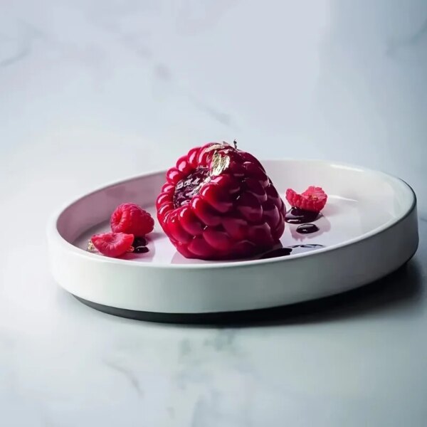 Moule en Silicone pour Mousse en forme de Framboise