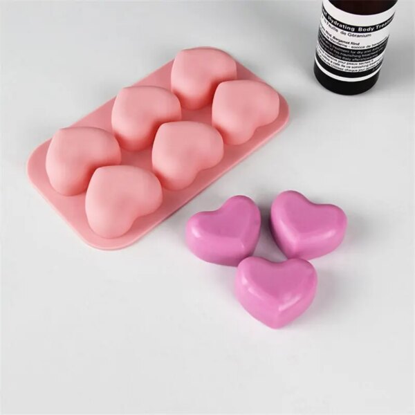Moule à Chocolat en Silicone en forme de Cœur