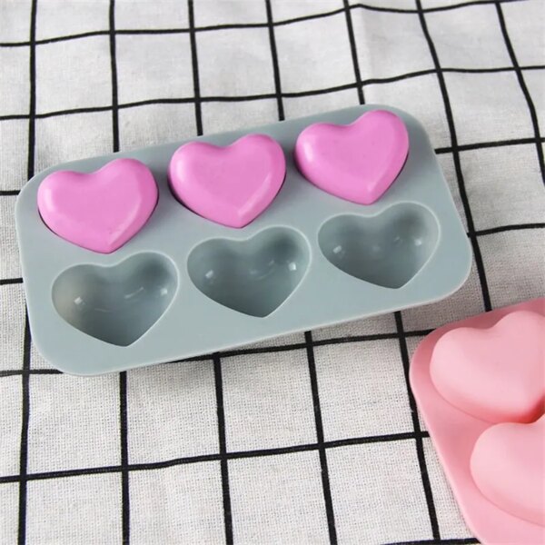 Moule à Chocolat en Silicone en forme de Cœur