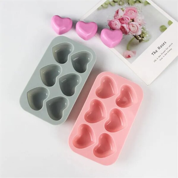 Moule à Chocolat en Silicone en forme de Cœur