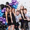 Lot de 124 Ballons de Fête (Mariages, Anniversaires, Remises de Diplôme et Célébrations)