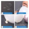 Lot de 124 Ballons de Fête (Mariages, Anniversaires, Remises de Diplôme et Célébrations)