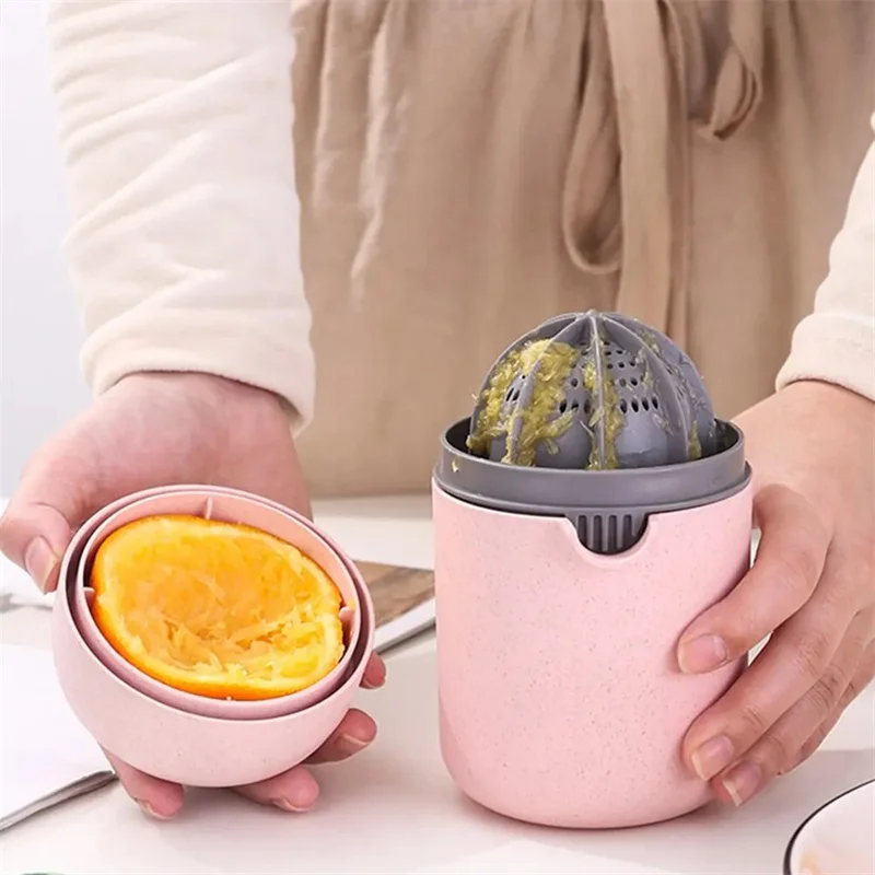 Mini Tasse à Jus de Qualité Supérieure, 1 Ensemble, Alésoir Antidérapant pour Citron, Lime Grain, Presse à Distance, Couvercle d'Orange, Ju479
