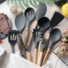 Ensemble d'Ustensiles de Cuisine en Silicone – 12 Pièces