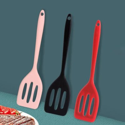 Petite Spatule à Frire en Silicone - Résistante à la Chaleur, Antiadhésive