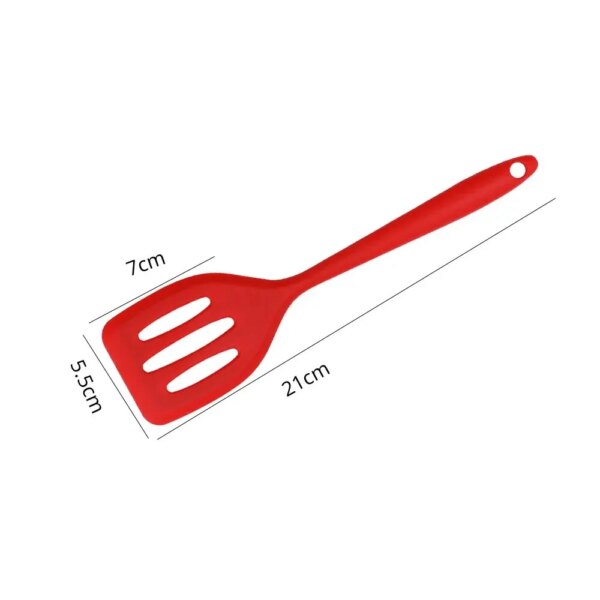Petite Spatule à Frire en Silicone - Résistante à la Chaleur, Antiadhésive
