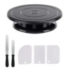 Ensemble de Plateau Tournant à Gâteaux – Kit Complet de Décoration (1 à 6 pièces)