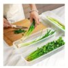 Boîte de Conservation des Aliments – Rangement Hermétique Transparent pour Réfrigérateur