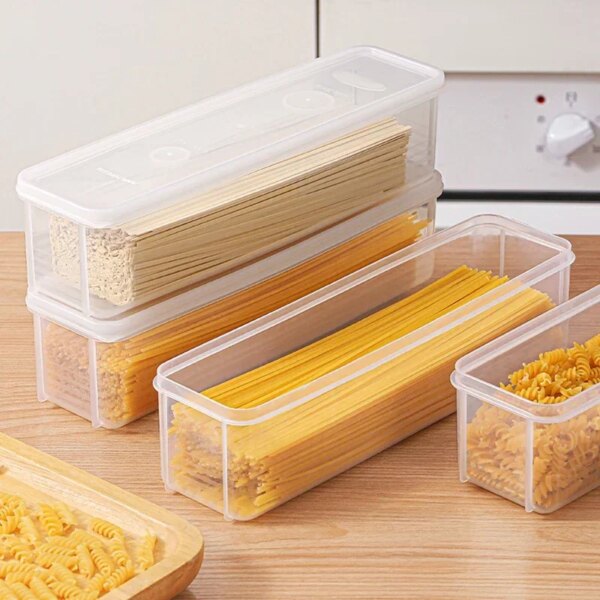Boîte de Conservation des Aliments – Rangement Hermétique Transparent pour Réfrigérateur