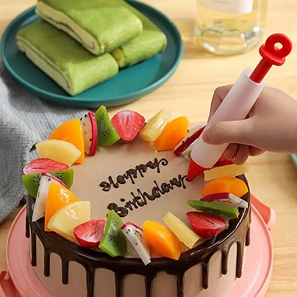 Stylo de Décoration Alimentaire en Silicone