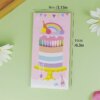 Bougies "Joyeux Anniversaire" – Lot de 12 bougies épaisses et colorées