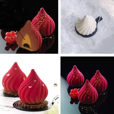 Moule en Silicone 3D en forme Spirale