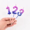 Bougie Numérique Interstellaire Colorée – Chiffres 0 à 9