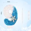 Bougies d’Anniversaire Style Flocon de Neige de 0 – 9