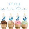Bougies d’Anniversaire Style Flocon de Neige de 0 – 9